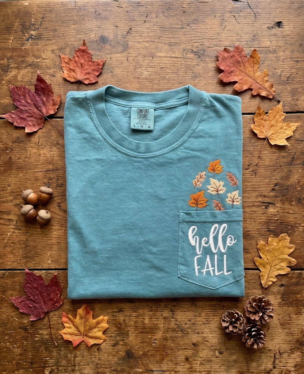Comfort Colors Hello Fall