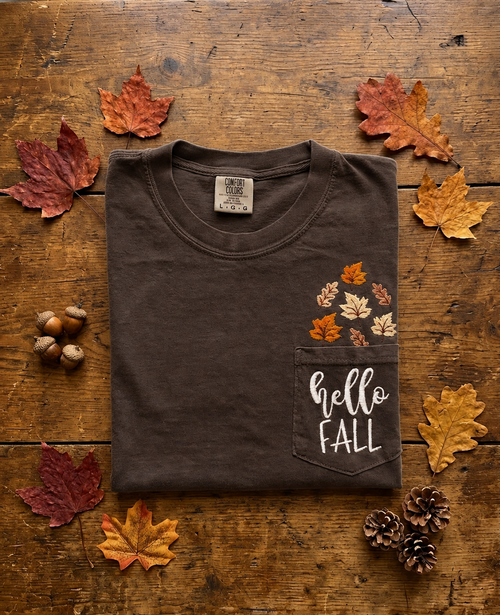 Comfort Colors Hello Fall