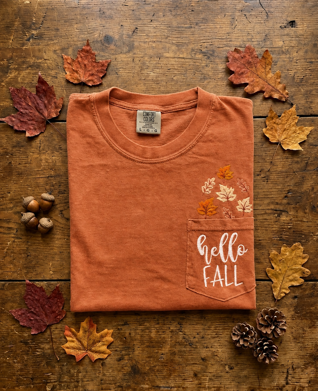 Comfort Colors Hello Fall