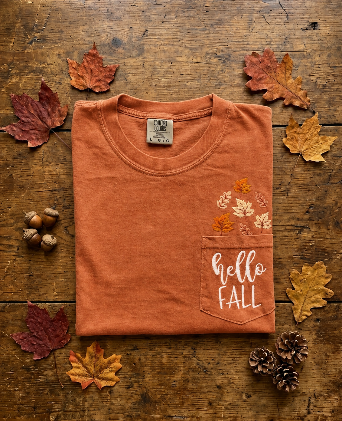 Comfort Colors Hello Fall