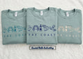 The Coast Embroidered Sage Sweatshirt