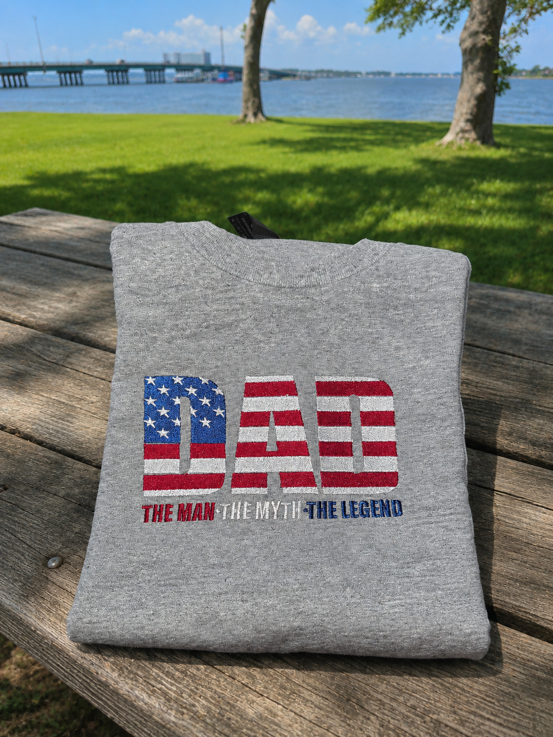 Embroidered Dad T shirt