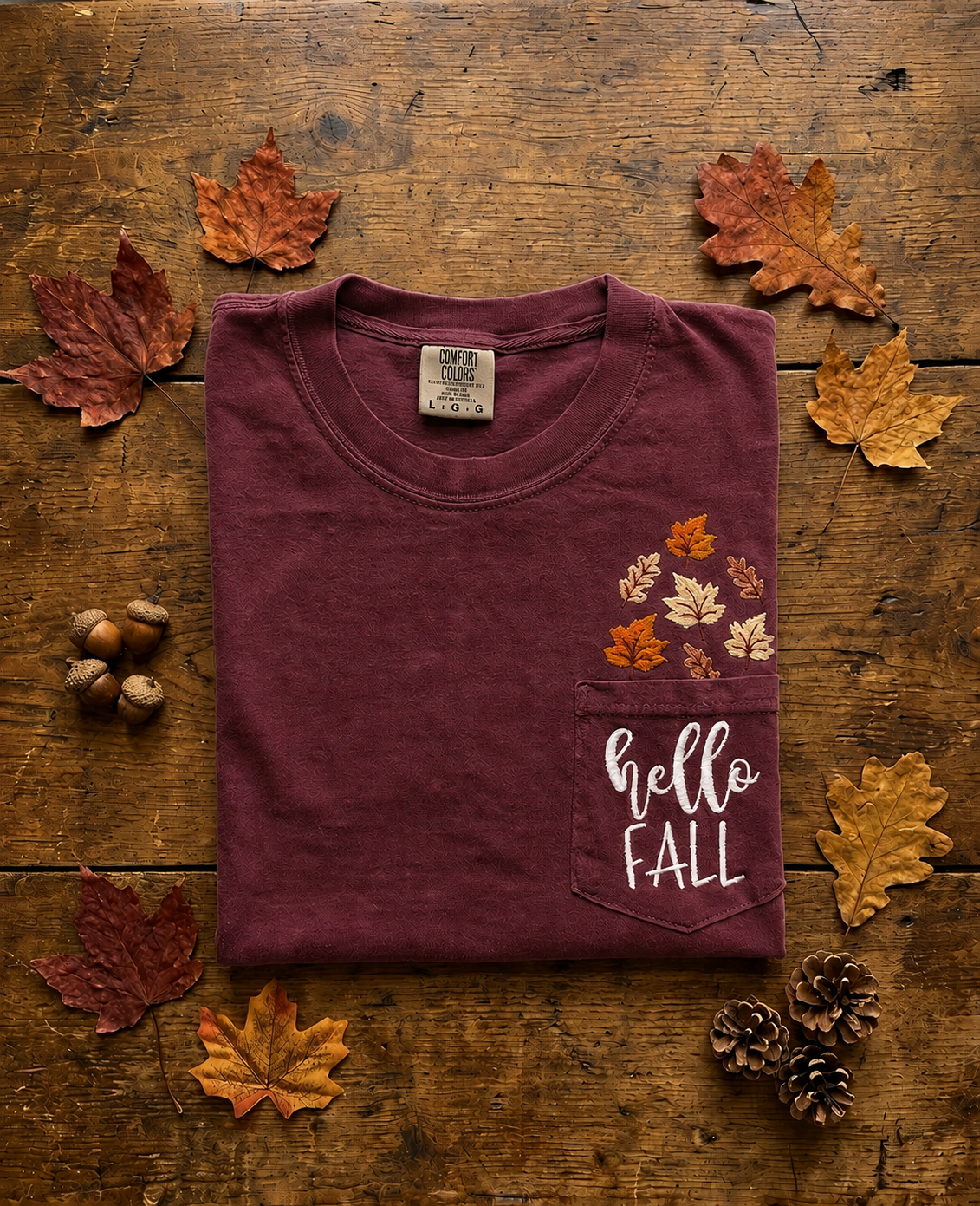 Comfort Colors Hello Fall