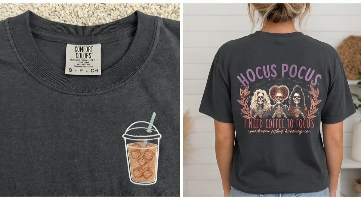 Hocus Pocus Coffee Hybrid TShirt