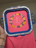 Embroidered Lemon Frame Tshirt